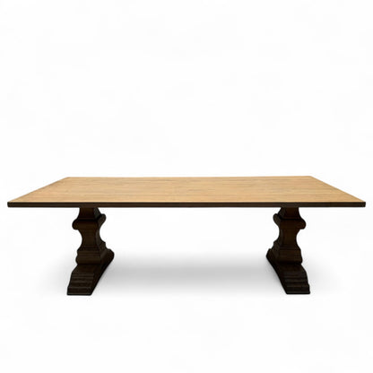 MAJAPAHIT + ATLANTIC Outdoor Dining Set (Sheltered) | 1 Dining Table with 6 Wicker Chairs