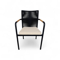 RHODE ISLAND + SKANÖR Outdoor Dining Set | 1 Dining Table with 4 Chairs