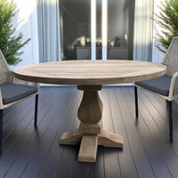 RHODE ISLAND + SKANÖR Outdoor Dining Set | 1 Dining Table with 4 Chairs