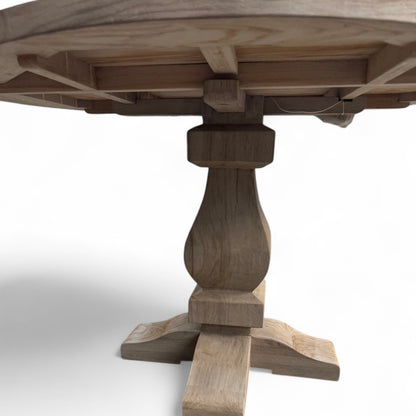 RHODE ISLAND Round Dining Table | Teak Wood