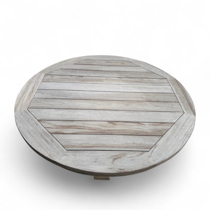 RHODE ISLAND Round Dining Table | Teak Wood