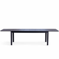 Kiruna Outdoor Dining Table with a sleek modern design, crafted from durable materials, ideal for patio or garden dining.