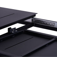 Kiruna Outdoor Dining Table with a sleek modern design, crafted from durable materials, ideal for patio or garden dining.