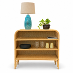 Latitude Curve Cabinet | Rattan