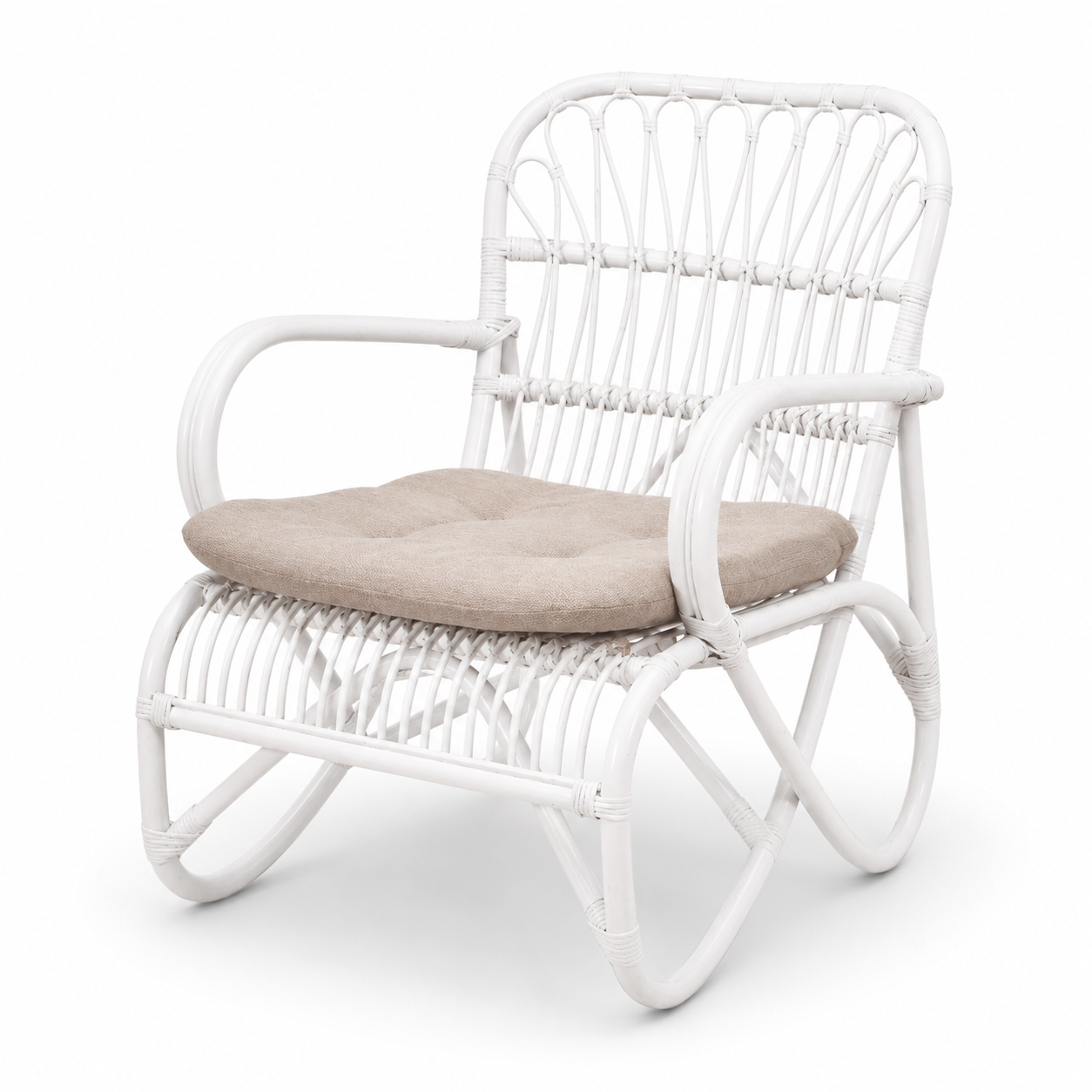 Maya Rattan Armchair