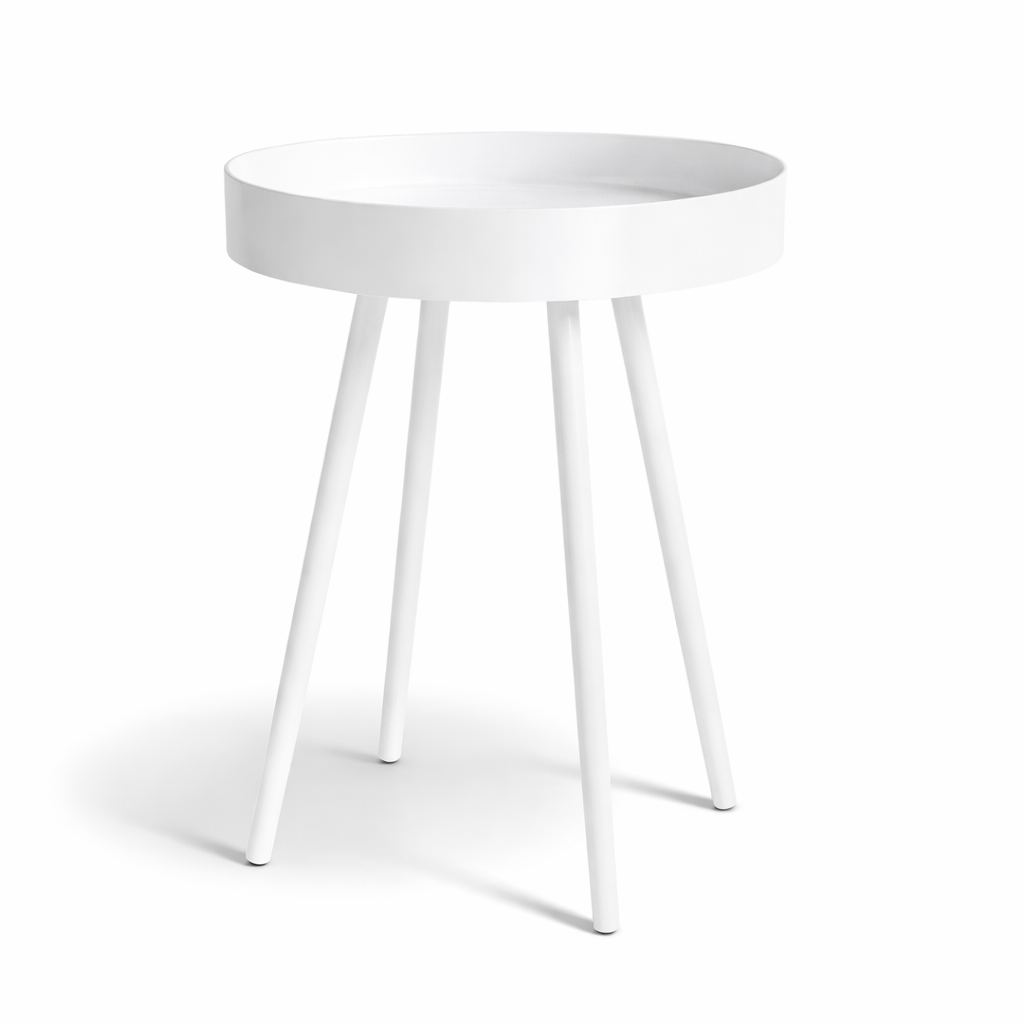 Beat Side Table With Detachable Serving Tray