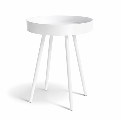 Beat Side Table With Detachable Serving Tray