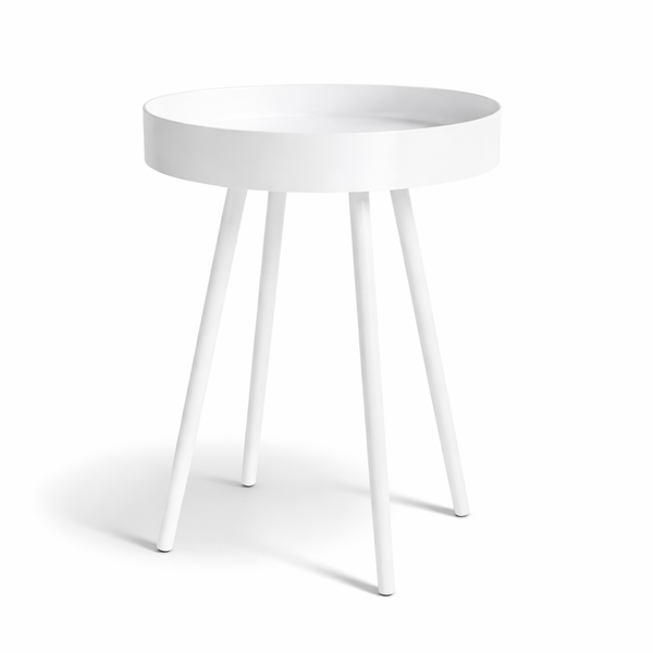 Beat Side Table With Detachable Serving Tray