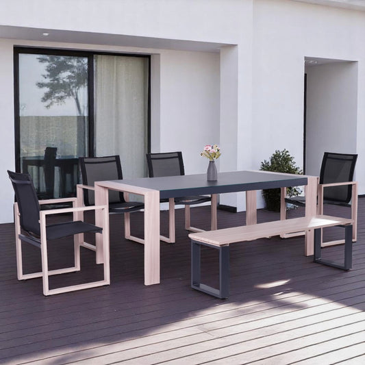 STORHAMN Outdoor Dining Set – Elegant and Durable Modern Patio Furniture for Outdoor Gatherings