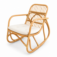 Serena Rattan Rocking Chair