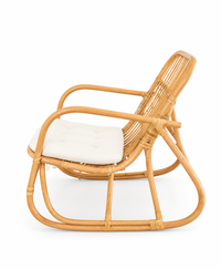 Serena Rattan Rocking Chair
