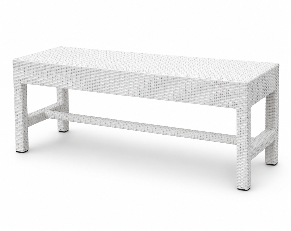 Sing Wicker Bench Outdoor