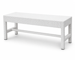 Sing Wicker Bench Outdoor