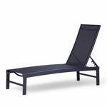 Skagen Sunlounger featuring a sleek and modern outdoor furniture design with a comfortable grey cushion, perfect for patio, poolside, or garden relaxation.