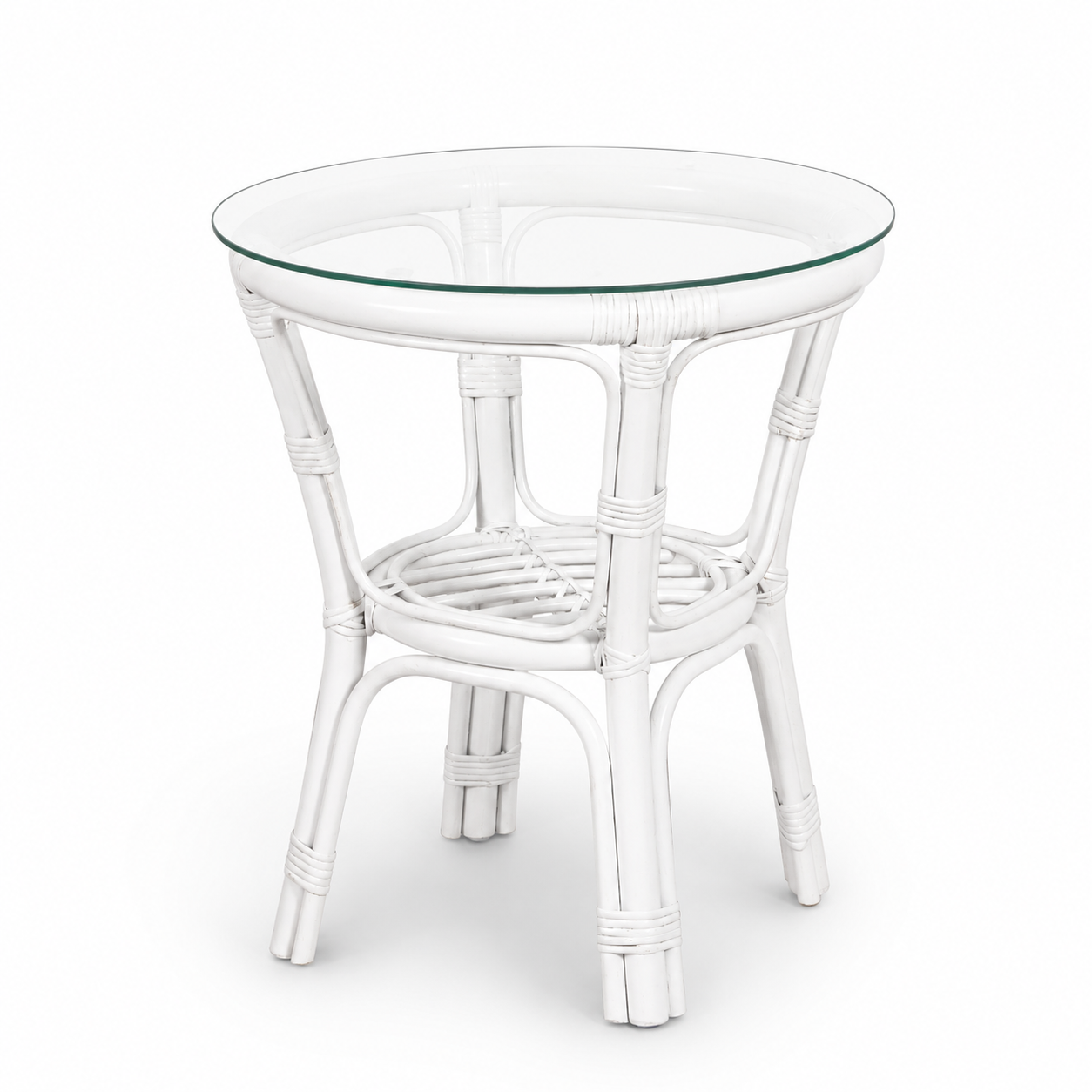 Somerset side table–white