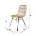 ESPRESSO Rattan Dining Chair | Natural