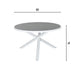 PISA Outdoor Dining Set | 1 Round Table with 4 Armchairs