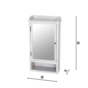Cecilia Mirror Cabinet with Hangers