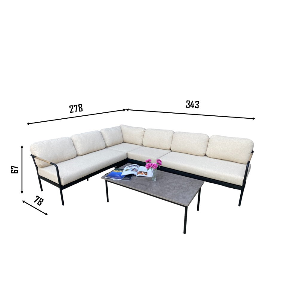 SKANÖR Corner Sofa | Outdoor