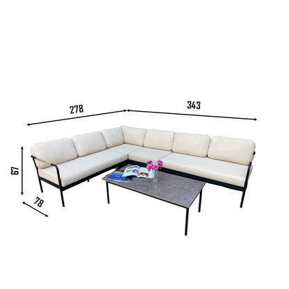 SKANÖR Corner Sofa | Outdoor