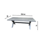 Bologna Outdoor Extendable Dining Table