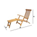 SAN DIEGO Foldable Teak Steamer Deck Chair