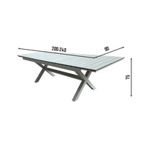 Bologna Outdoor Extendable Dining Table