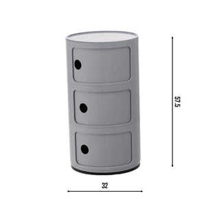 Drum Cabinet with 3 Doors