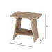 CECILIA Wooden Stool - Natural