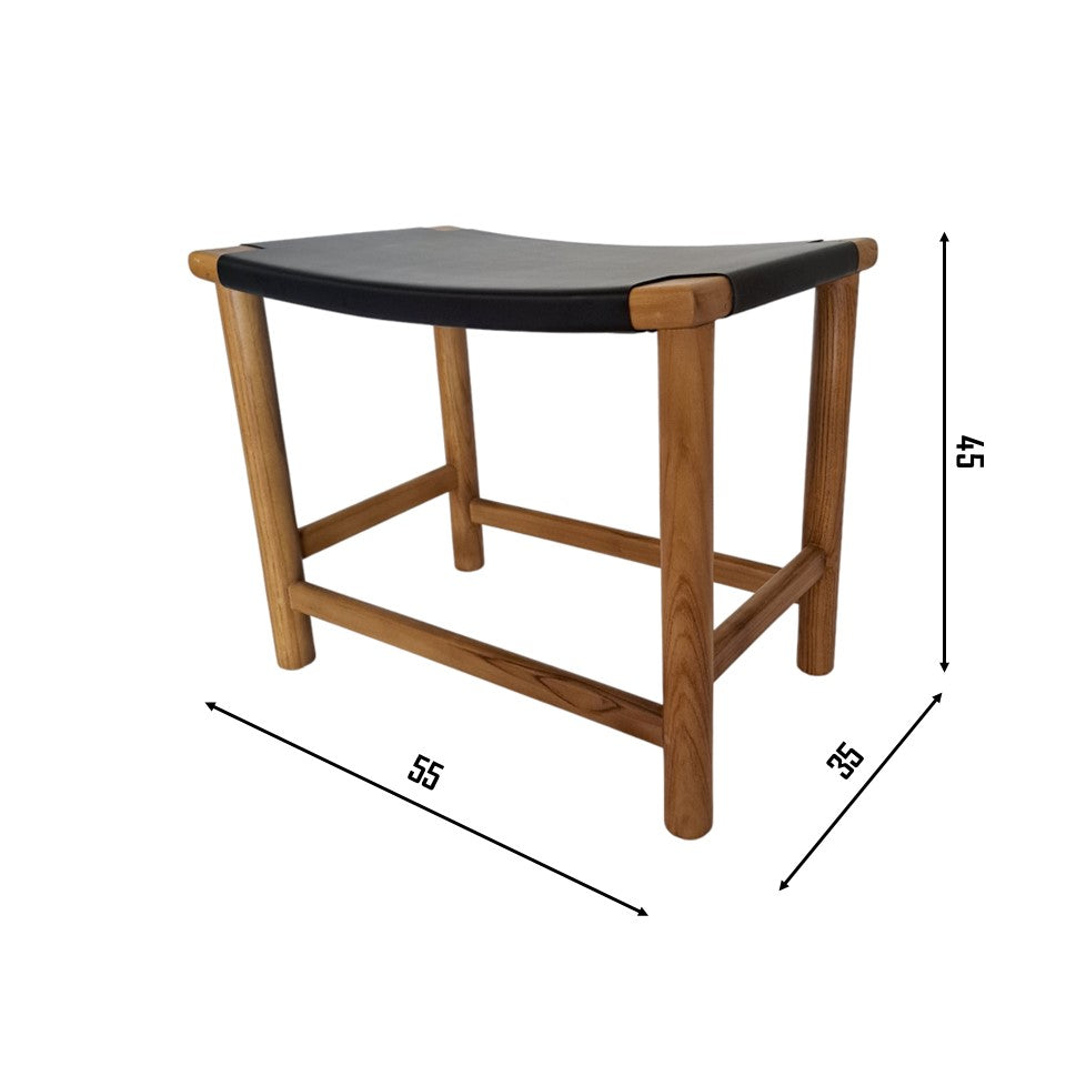 SEMERU Stool | Black - Pre Order