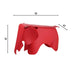 Decorative Elephant Plastic Stool | Red