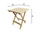 SKANÖR + PICNIC TABLE Outdoor Set | 2 Chairs with 1 Teak Wood Side Table (Square)