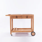 SINGROLL Trolley | Teak Wood
