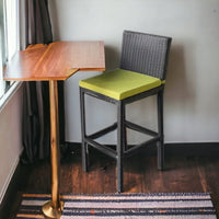 Alika Wicker Bar Chair