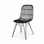 Espresso Rattan Dining Chair