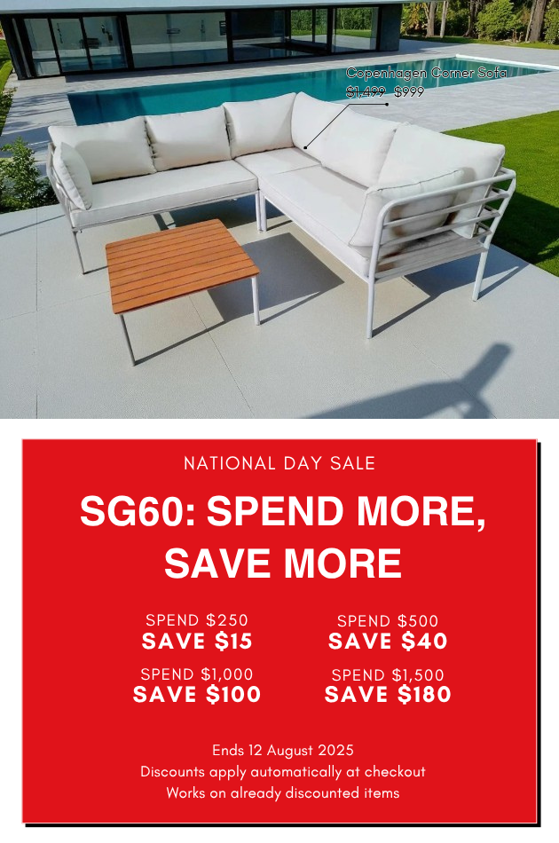 Hemma.sg SG60 National Day Sale banner with extra discounts on furniture and home decor