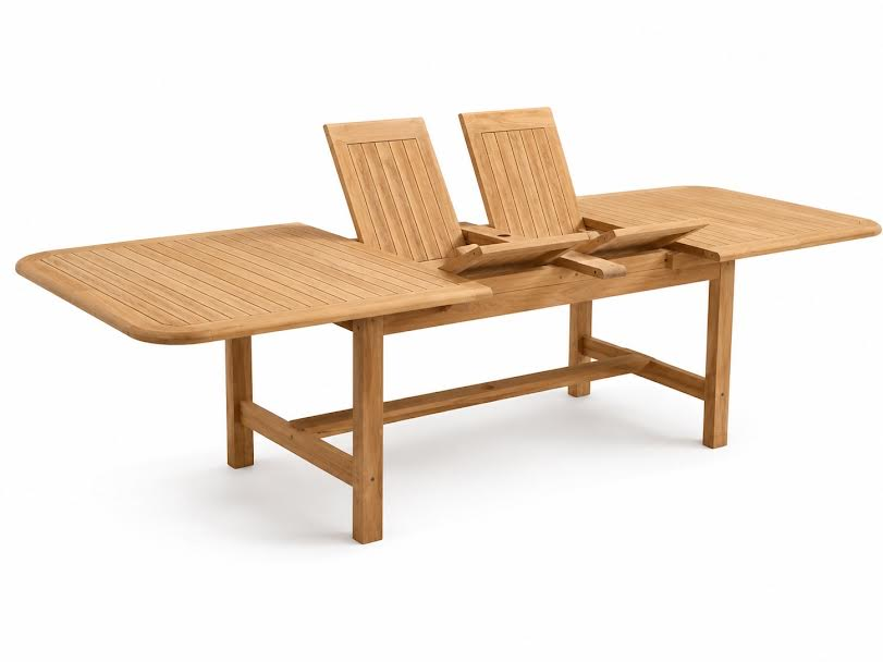 Rappo Extendable Teak Table