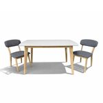 Morocco Dining Set (4 Chairs + 1 Table)