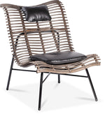 Wave Rattan Sofa