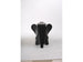 Decorative Elephant plastic stool, Black