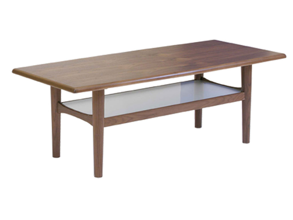 retro scandinavian style solid wood coffee table