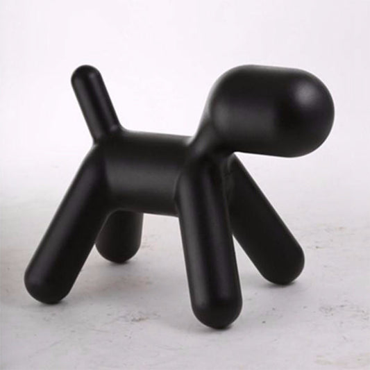 black decorative puppy