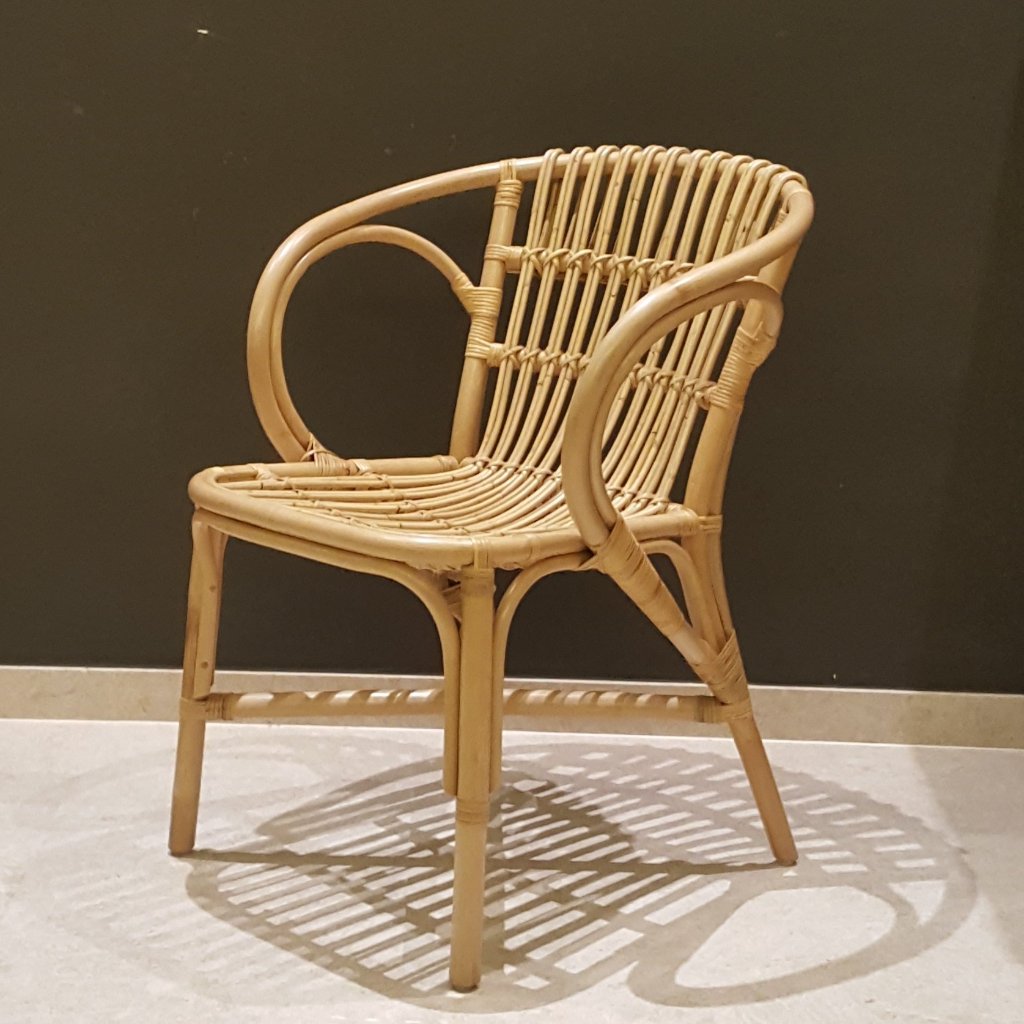 rattan dining chair bohemian interior singapore