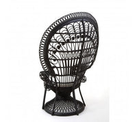 Grand Peacock Rattan Chair