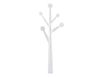 Decorative wooden coat hanger
