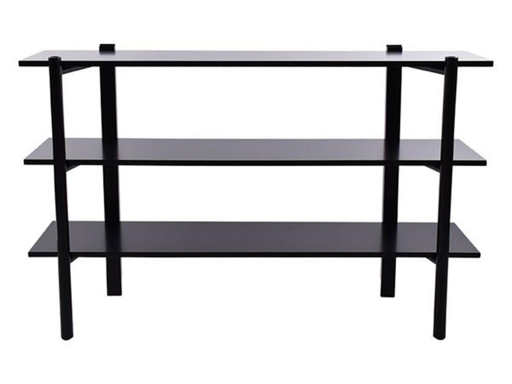 Black book and display shelves