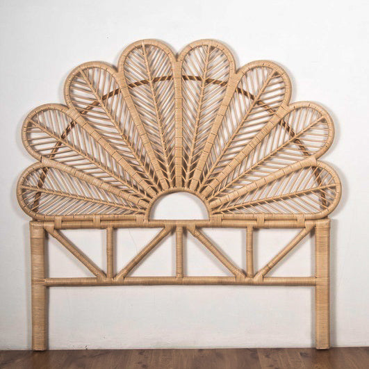 PETAL Rattan Bedhead