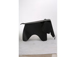 Decorative Elephant plastic stool, Black