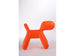 Plastic puppy sculpture chair, Orange