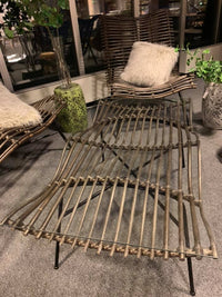 Wave Rattan Sofa
